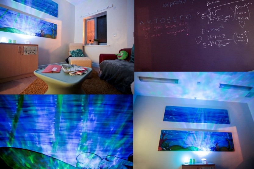 Example of ward chill-out room