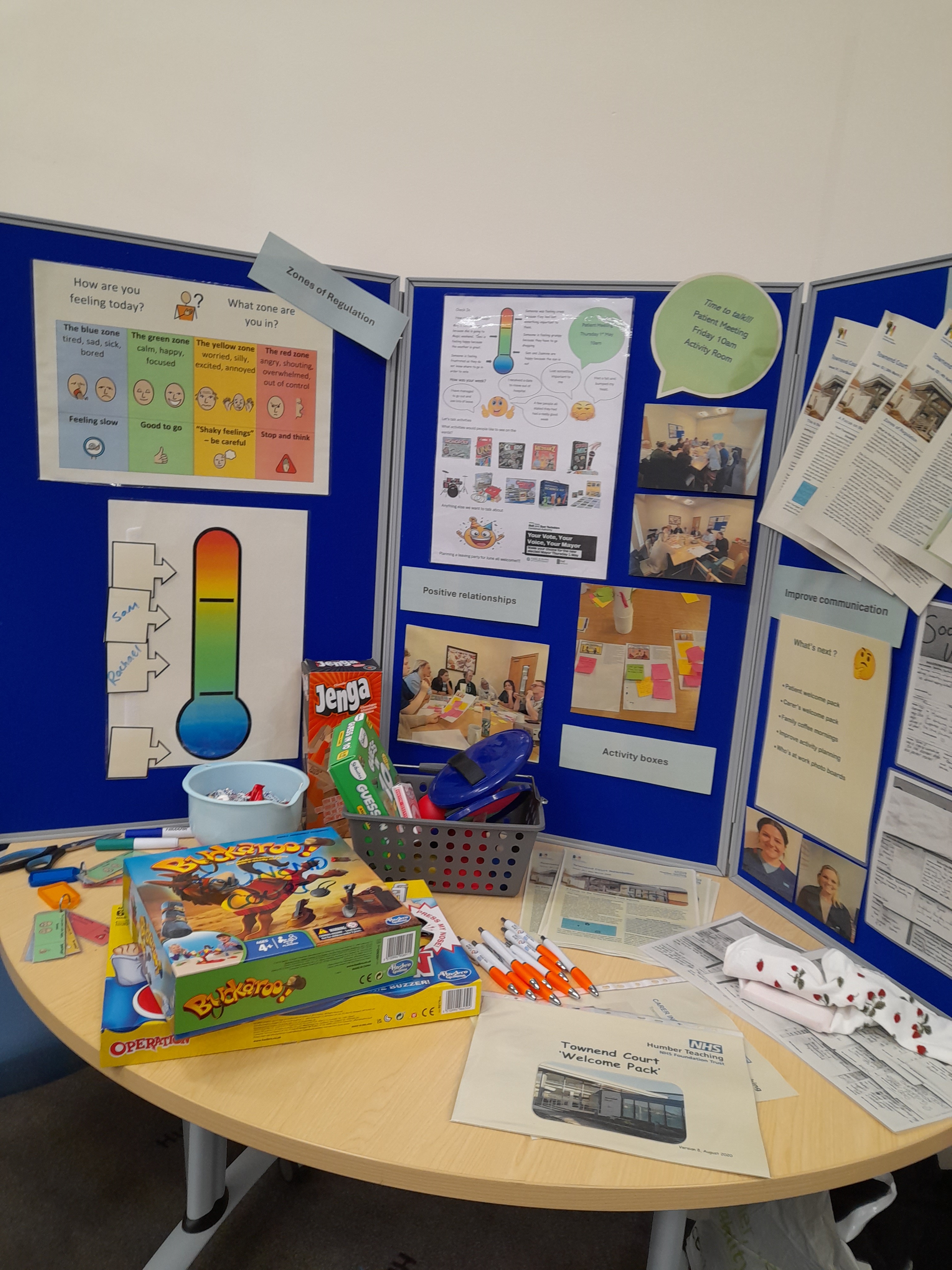 A stand at the showcase event
