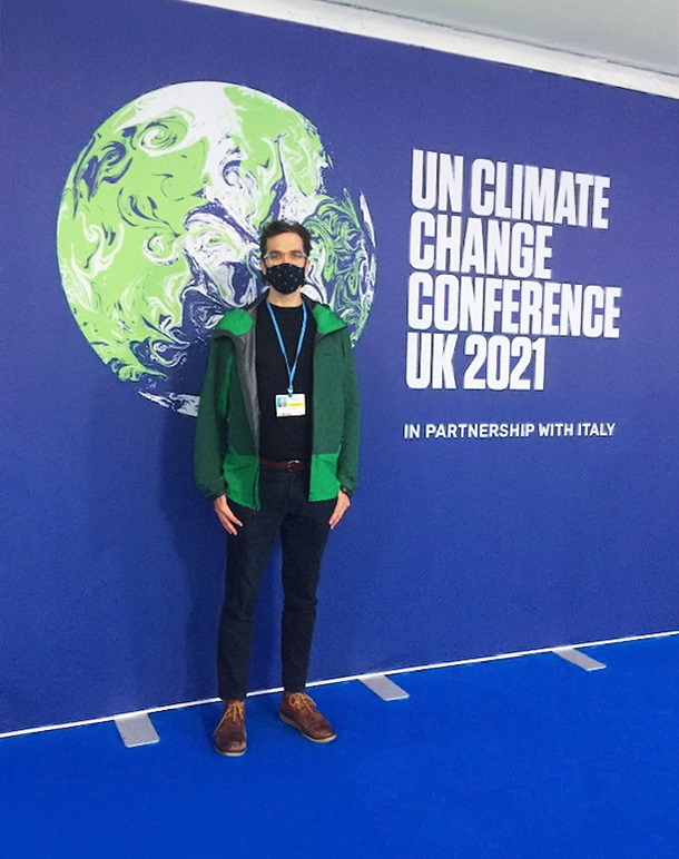 Arriving at COP26 On the first day of COP26